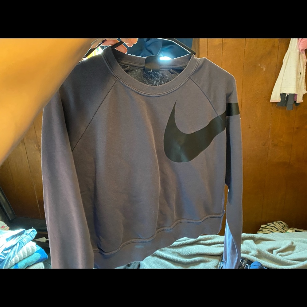 Nike cropped sweater!
